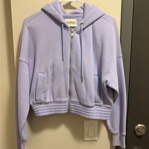 Abercrombie & Fitch Lavender Hoodie Sweater